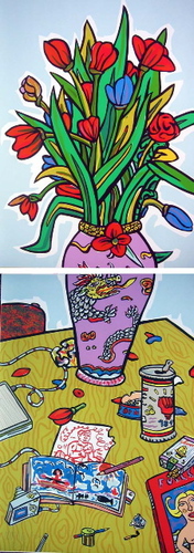 Vase (zweiteilig)