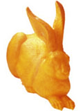 Dürers Hase (orange)
