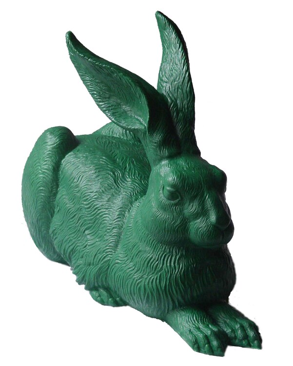 Dürers Hase (grün)