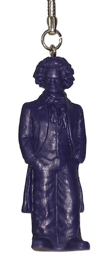 Beethoven Fidelio Schlüsselanhänger (blau)